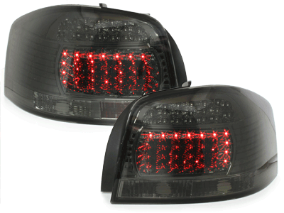 -STOPURI CU LED AUDI A3 8P FUNDAL FUMURIU -COD RA09DLS